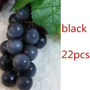 Artificial Plant Simulation Fruit Grapes Garden Plastic Fake Decorative Fruit Home Wedding Party Garden Decor