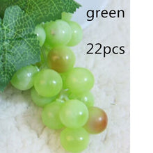 Load image into Gallery viewer, Artificial Plant Simulation Fruit Grapes Garden Plastic Fake Decorative Fruit Home Wedding Party Garden Decor
