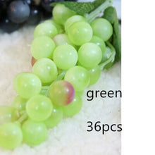 Load image into Gallery viewer, Artificial Plant Simulation Fruit Grapes Garden Plastic Fake Decorative Fruit Home Wedding Party Garden Decor
