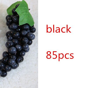 Artificial Plant Simulation Fruit Grapes Garden Plastic Fake Decorative Fruit Home Wedding Party Garden Decor