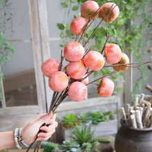 Load image into Gallery viewer, Persimmon Artificial berry simulation fruit Cute small fake plant wedding decoration for home party table accessories
